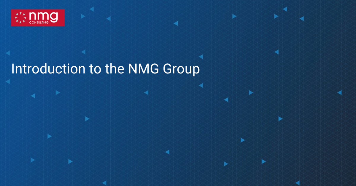 Introduction to NMG 